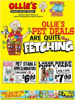 Weekly ad Ollie's 09/13/2022-09/21/2022