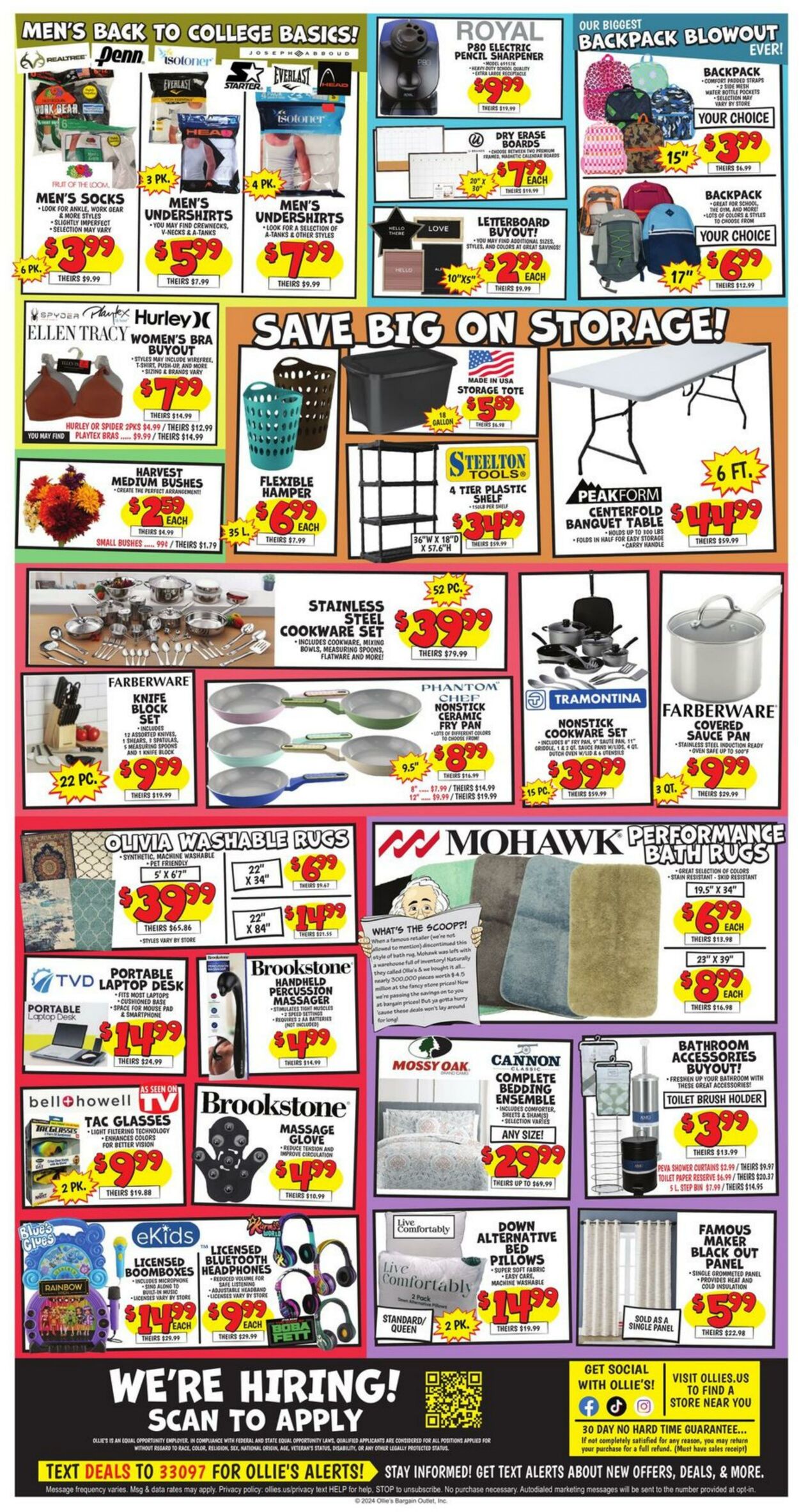 Weekly ad Ollie's 08/15/2024 - 08/21/2024