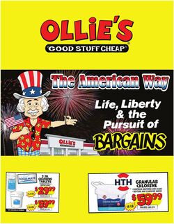 Weekly ad Ollie's 08/24/2022 - 08/30/2022
