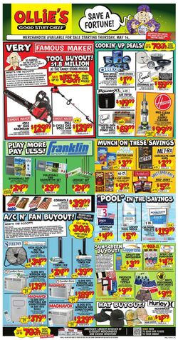 Weekly ad Ollie's 05/09/2024 - 05/15/2024