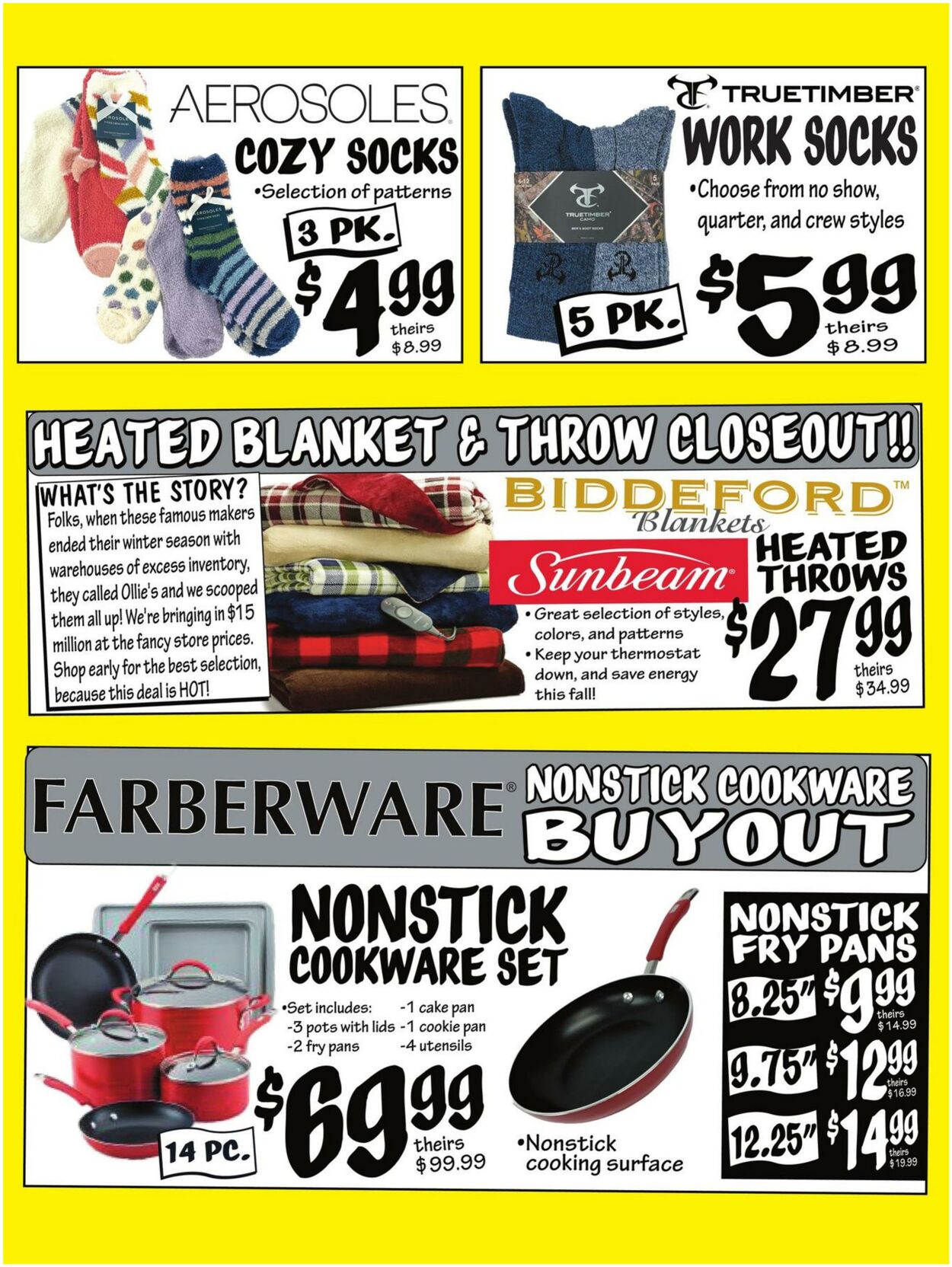 Weekly ad Ollie's 10/11/2022 - 10/18/2022