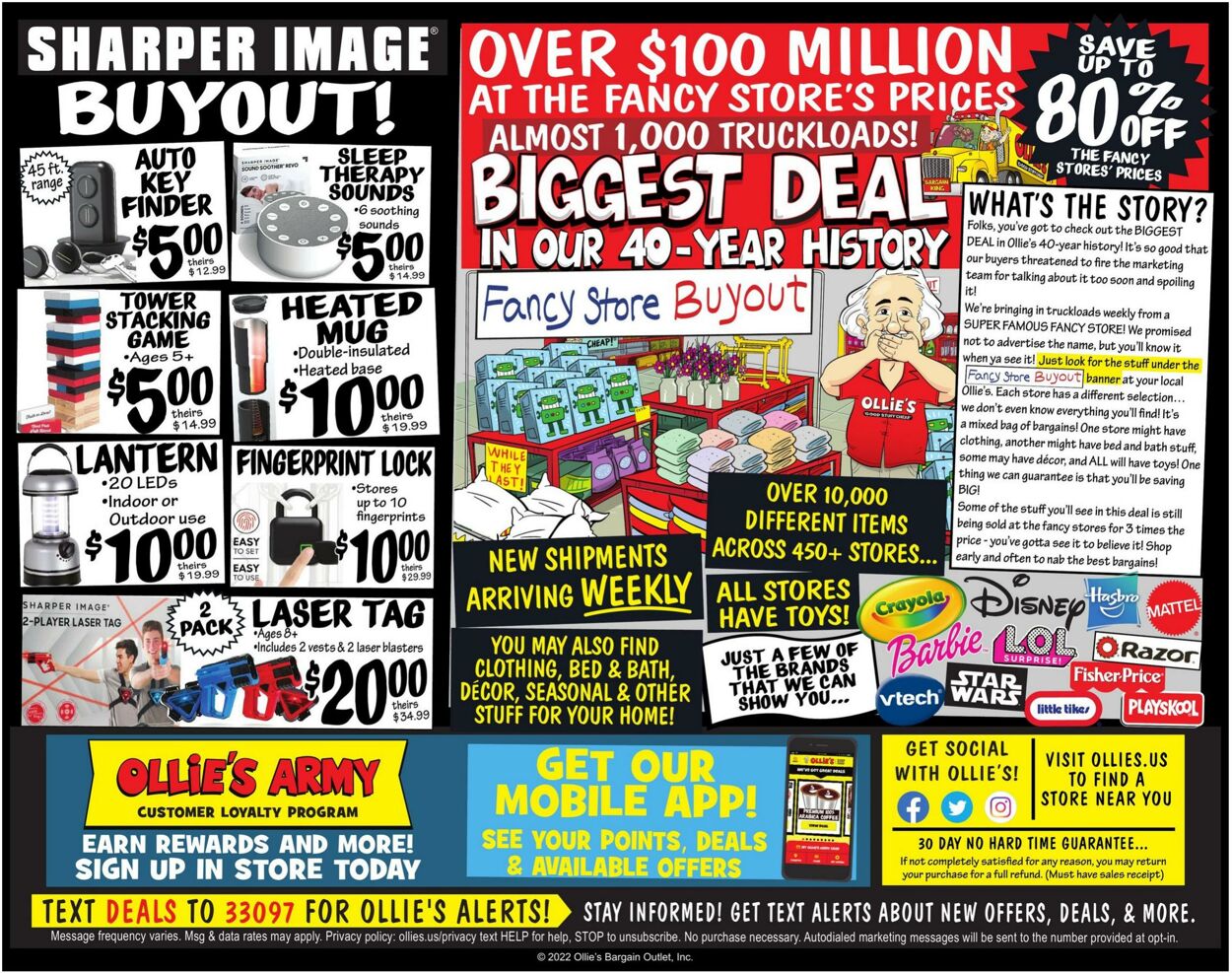 Weekly ad Ollie's 10/05/2022 - 10/12/2022