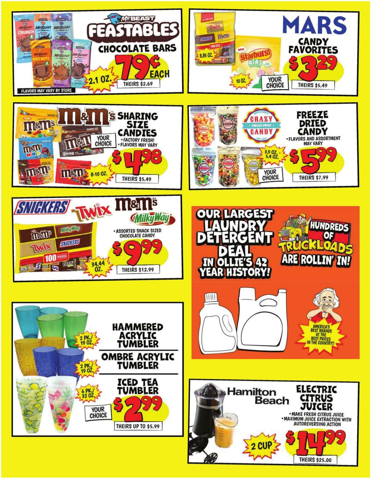 Weekly ad Ollie's 07/01/2024 - 07/10/2024