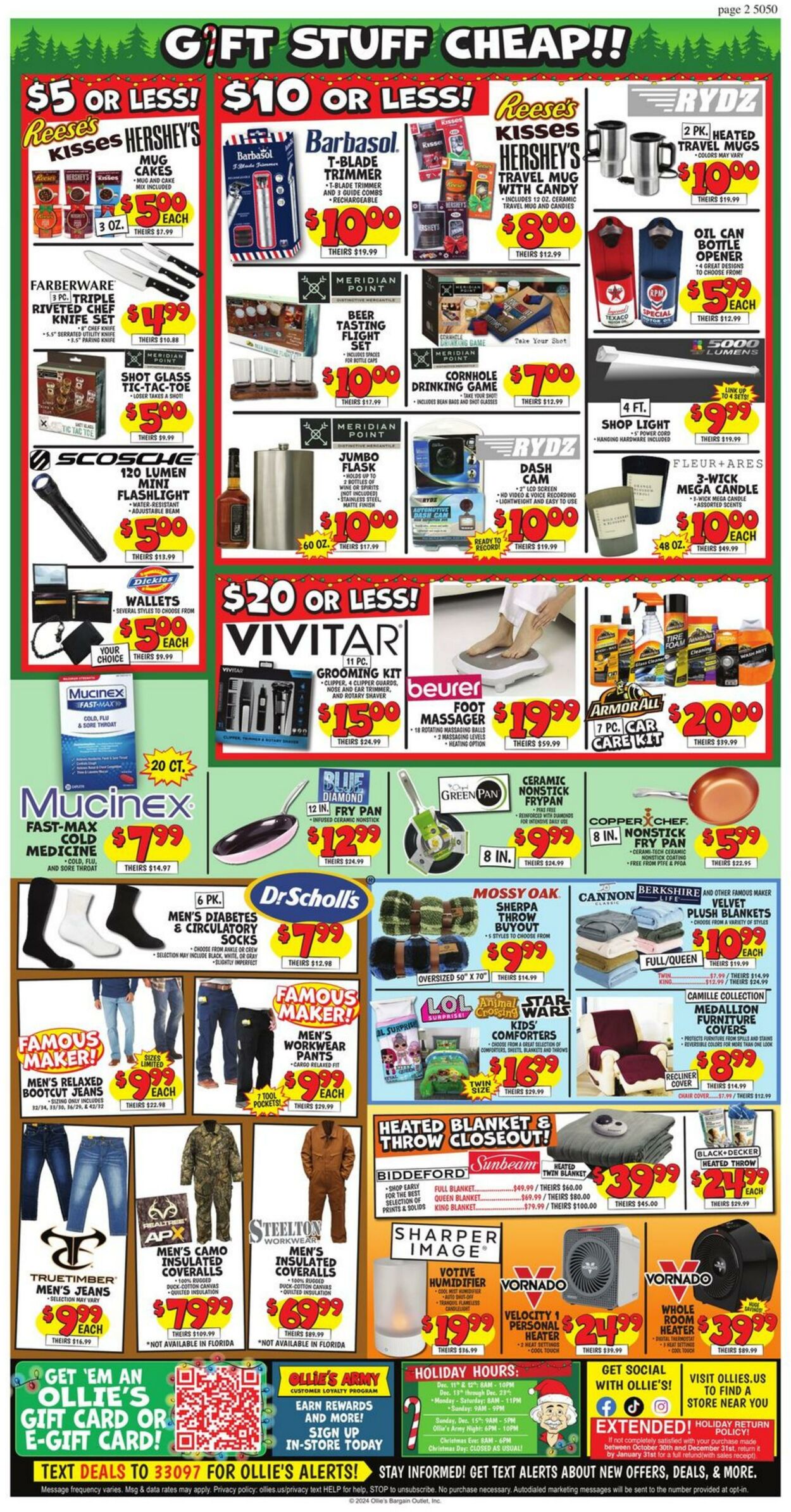 Weekly ad Ollie's 12/12/2024 - 12/18/2024