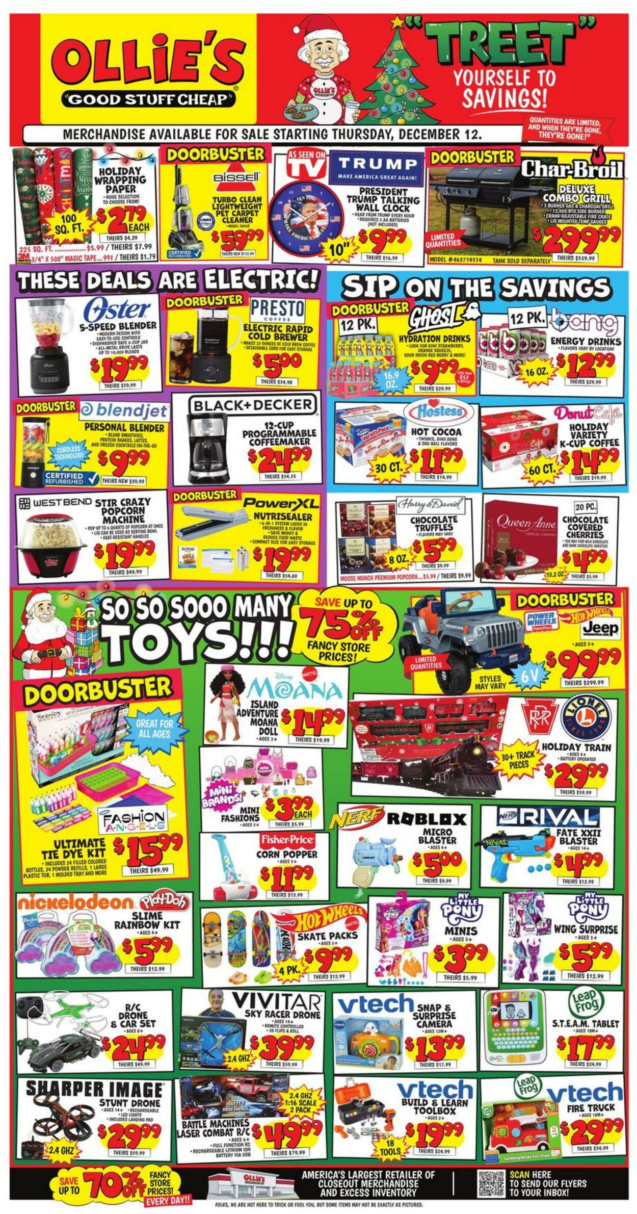 Weekly ad Ollie's 12/12/2024 - 12/18/2024