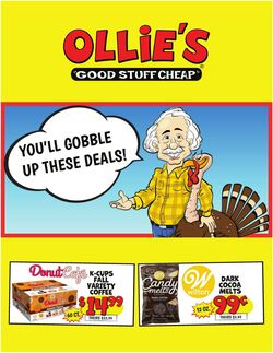 Weekly ad Ollie's 11/14/2024 - 11/20/2024