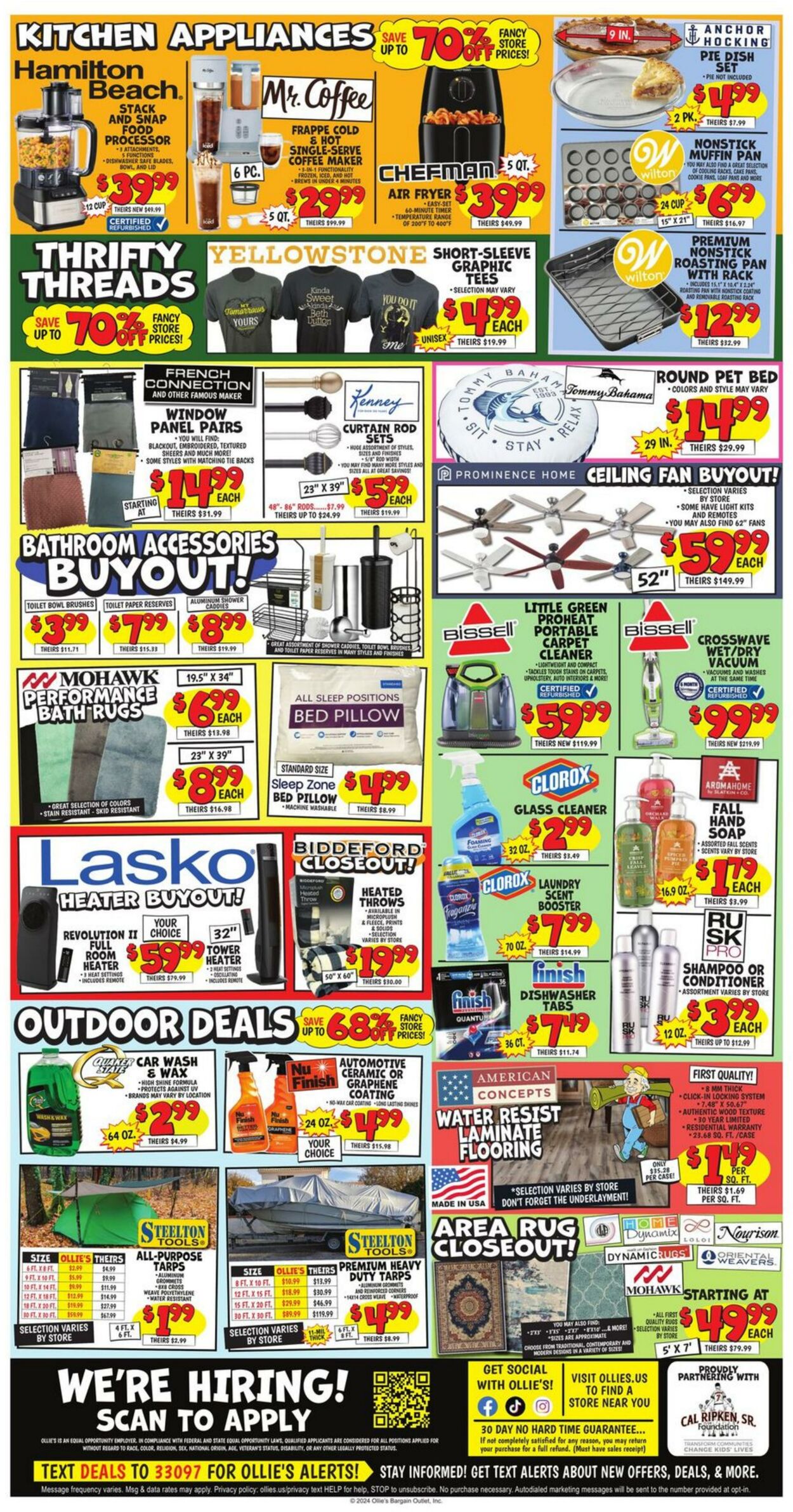 Weekly ad Ollie's 09/11/2024 - 09/18/2024