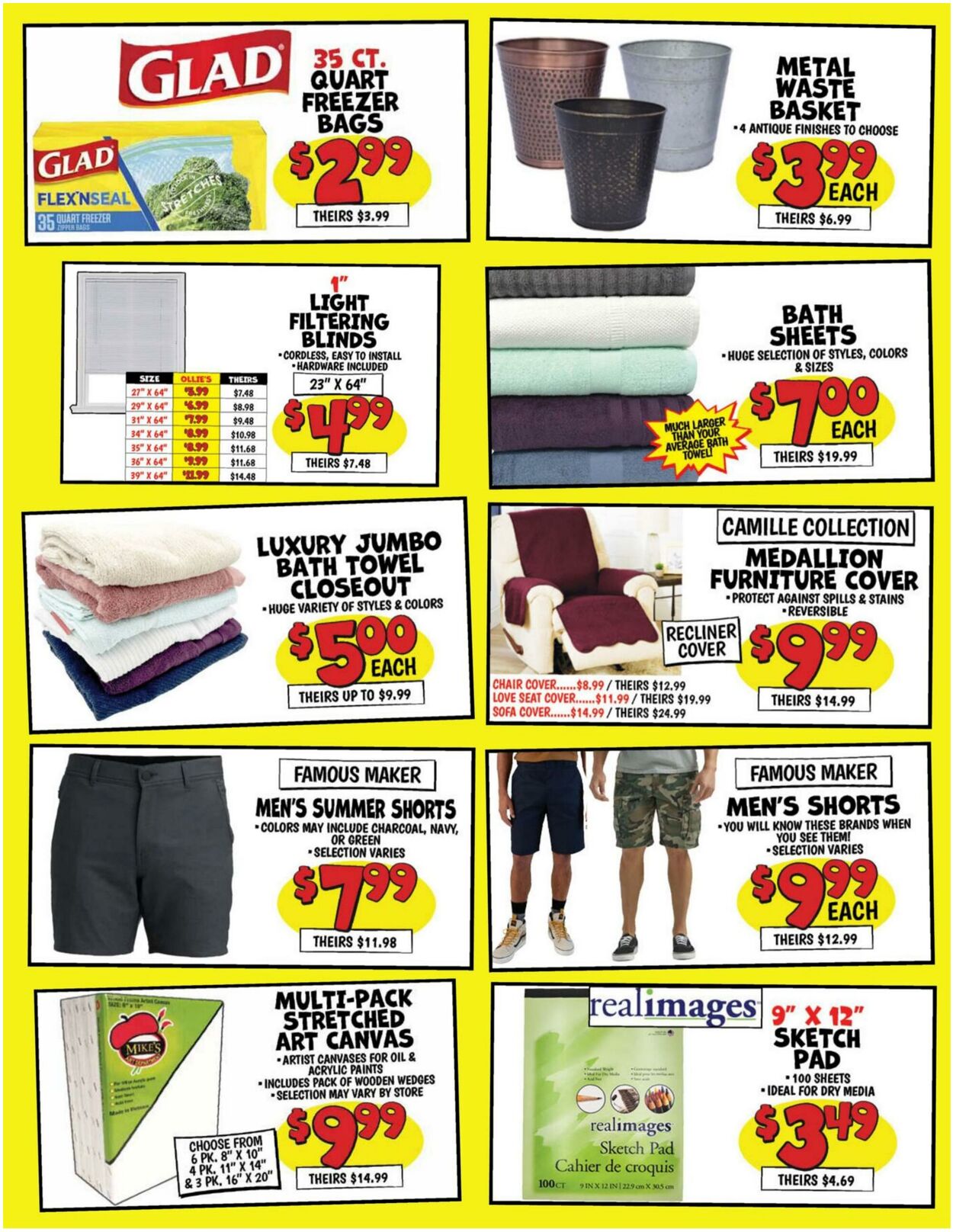 Weekly ad Ollie's 07/07/2025 - 07/16/2025
