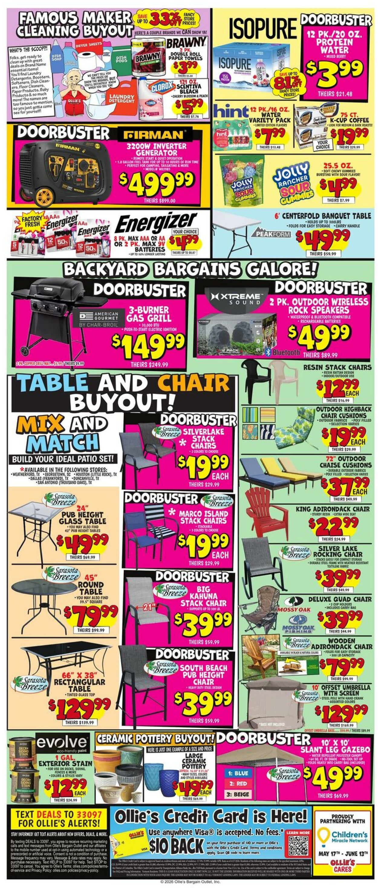 Weekly ad Ollie's 05/20/2026 - 05/27/2026