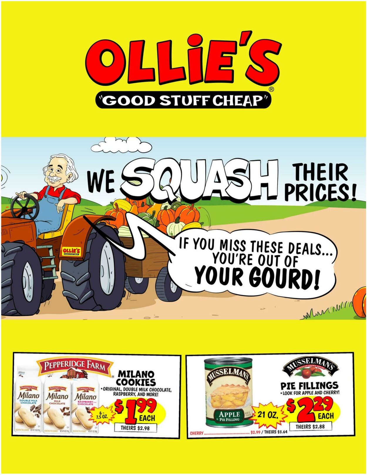 Weekly ad Ollie's 10/04/2024 - 10/09/2024