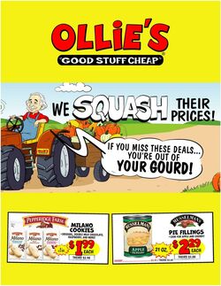 Weekly ad Ollie's 10/17/2024 - 10/23/2024