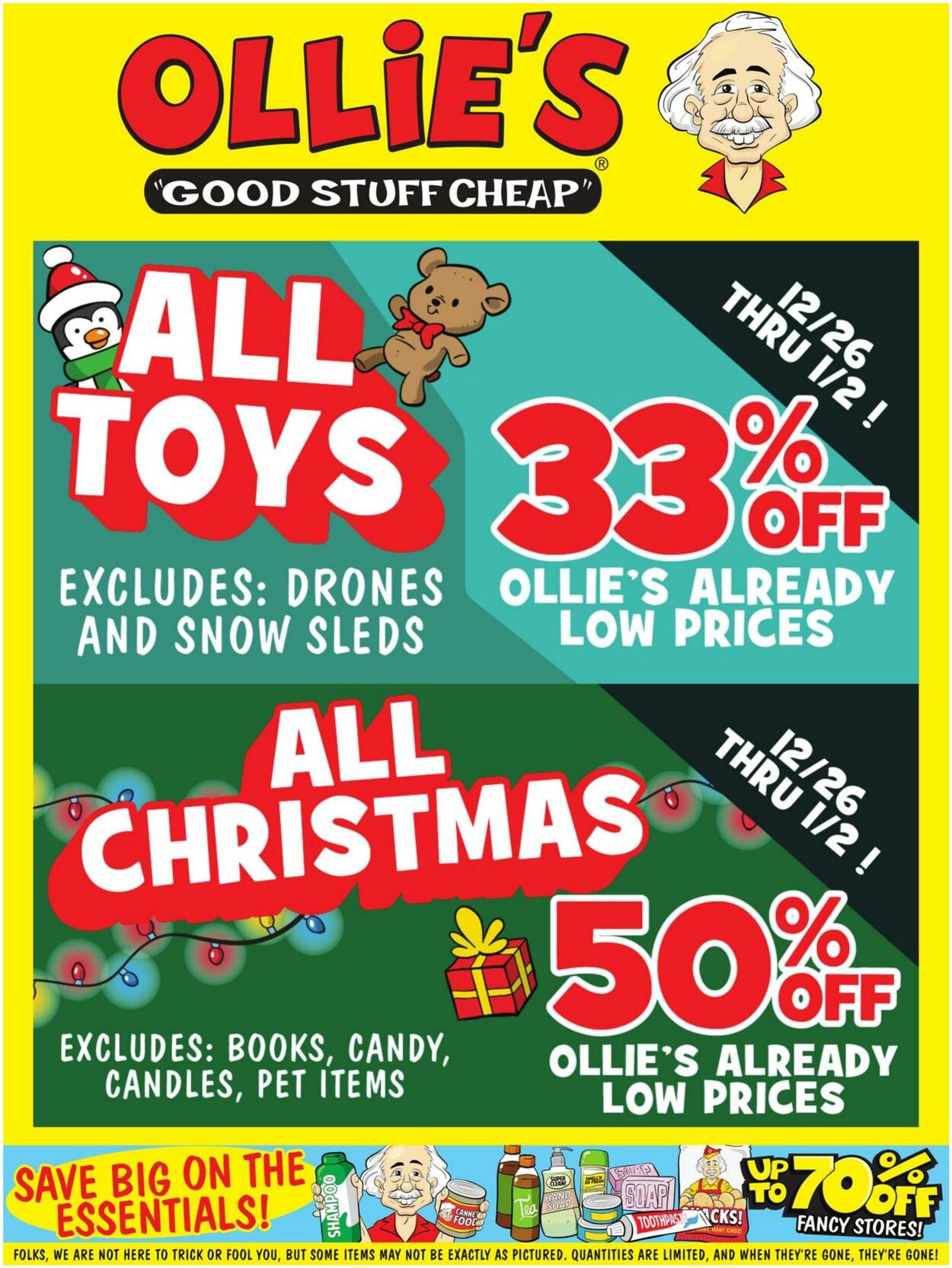 Weekly ad Ollie's 12/29/2022-01/04/2023