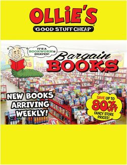 Weekly ad Ollie's 09/28/2022 - 10/04/2022