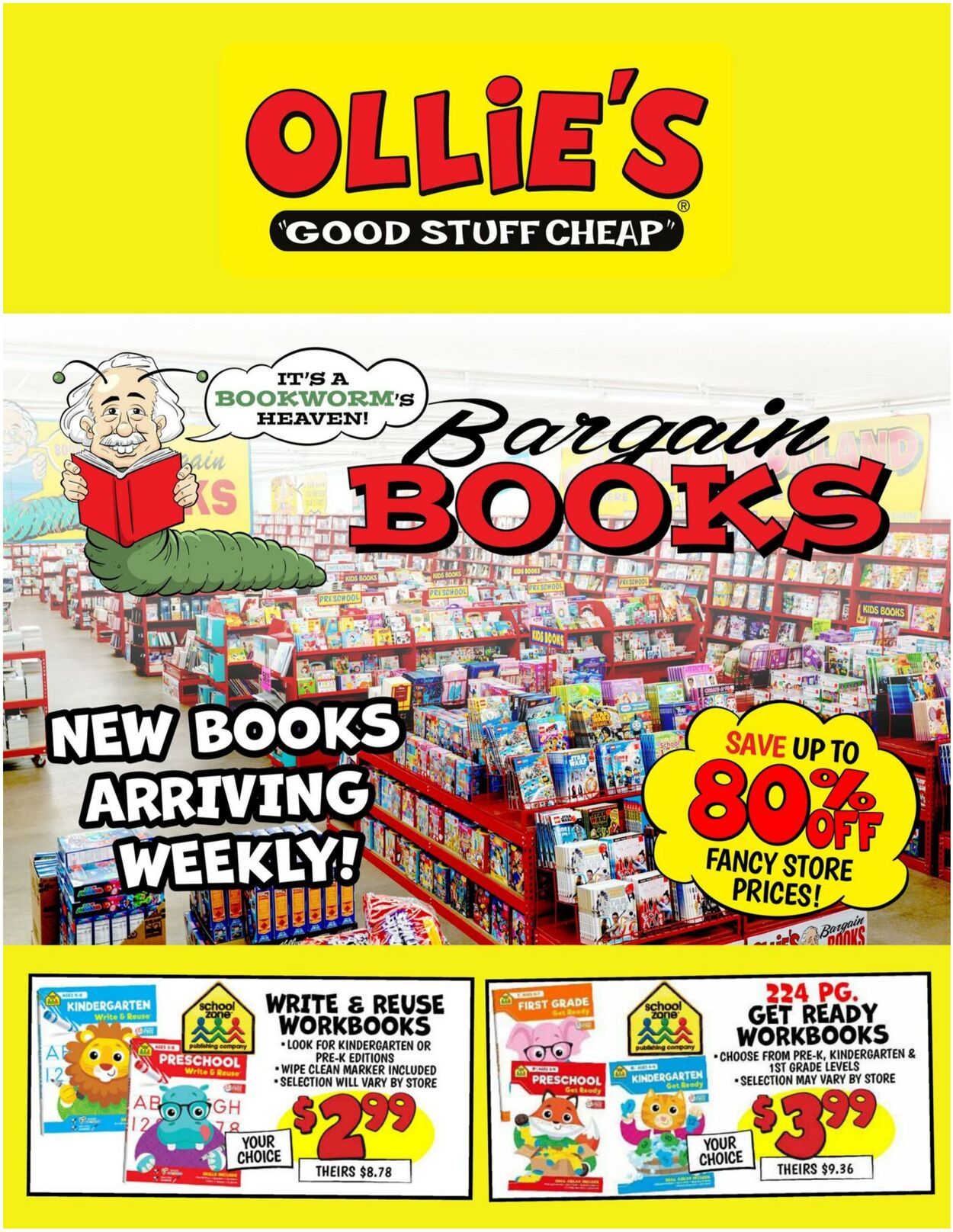 Weekly ad Ollie's 08/19/2025 - 08/27/2025