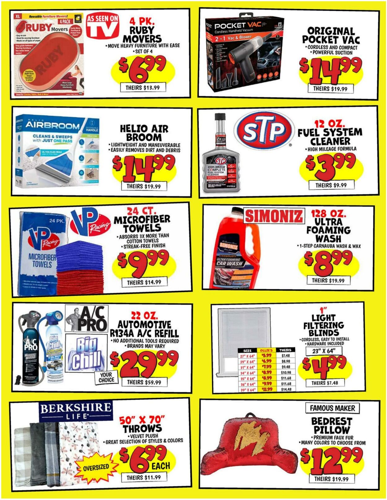Weekly ad Ollie's 08/08/2025 - 08/13/2025