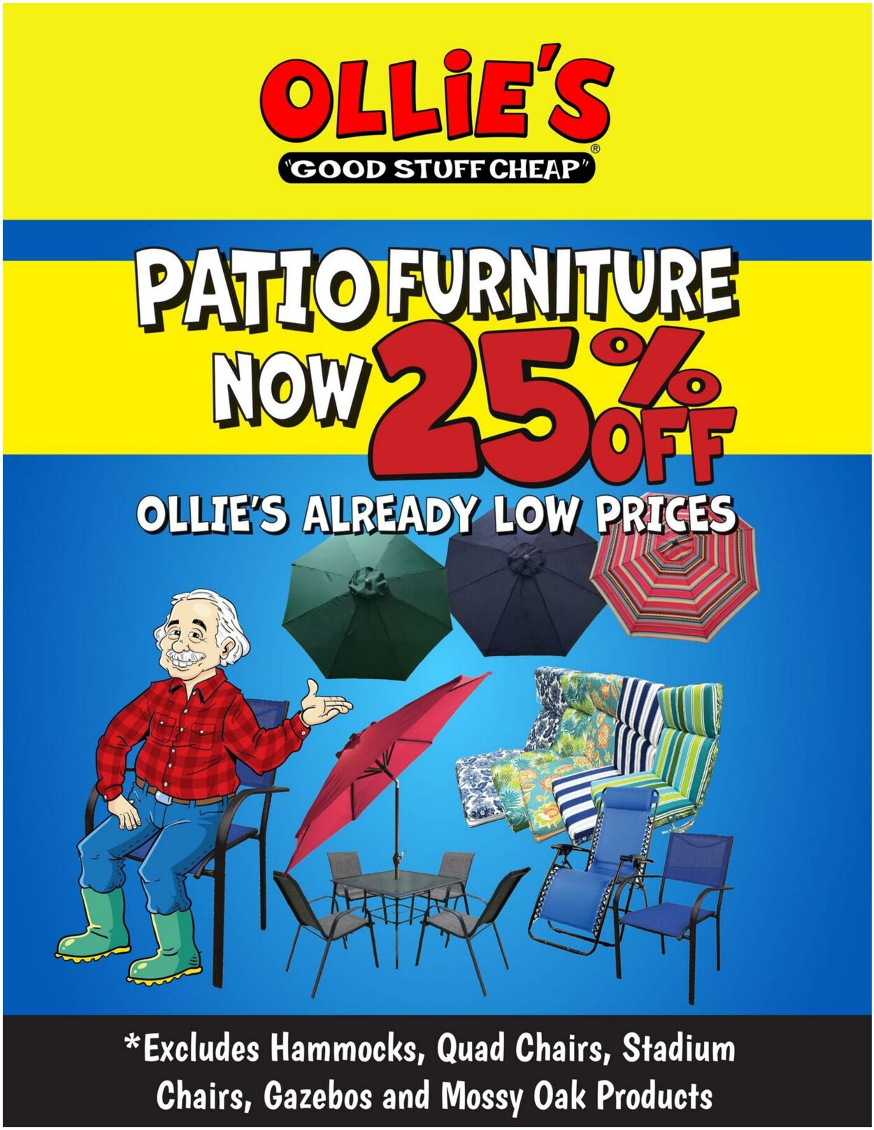Weekly ad Ollie's 08/08/2025 - 08/13/2025