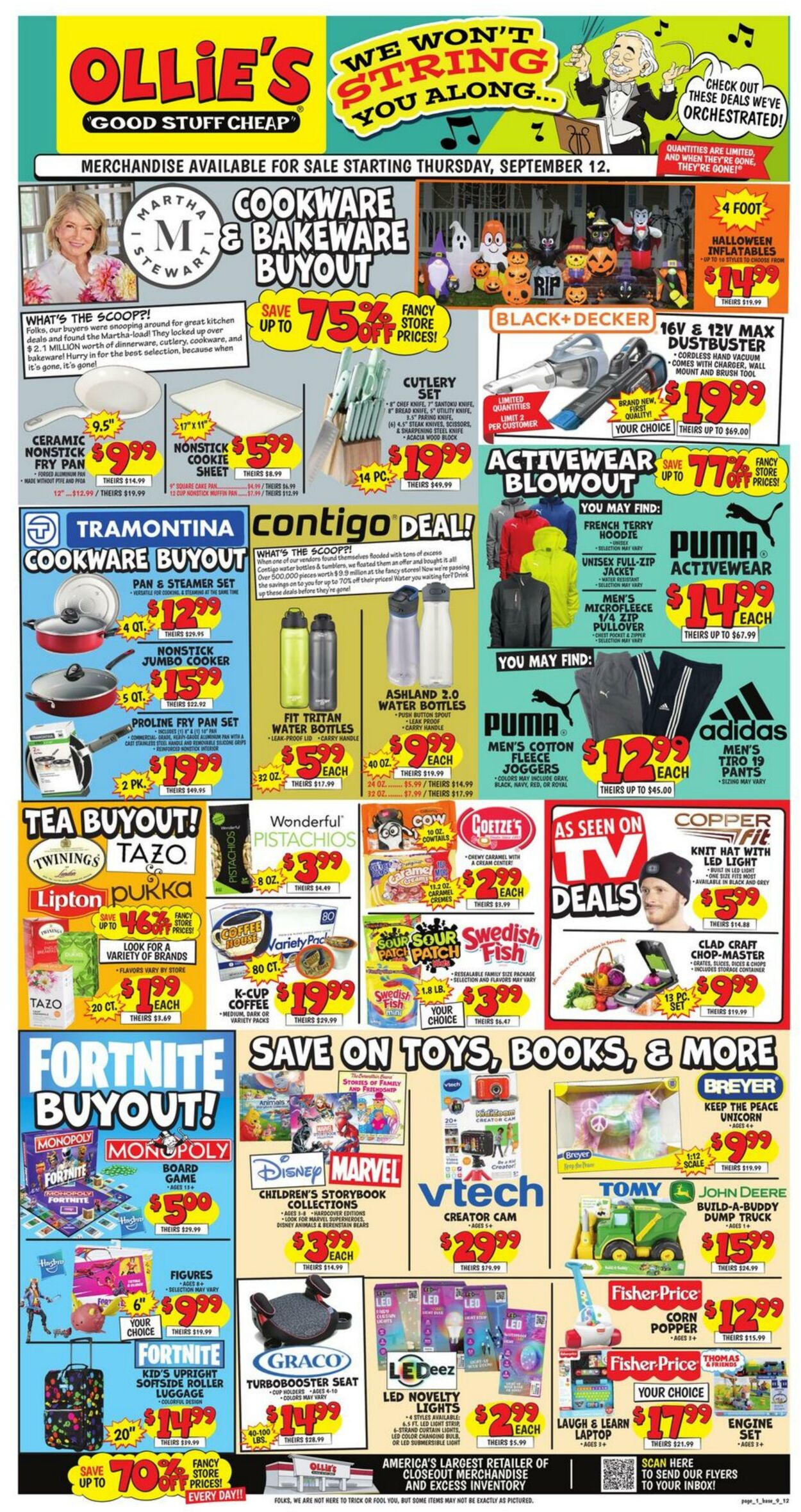 Weekly ad Ollie's 09/12/2024 - 09/18/2024