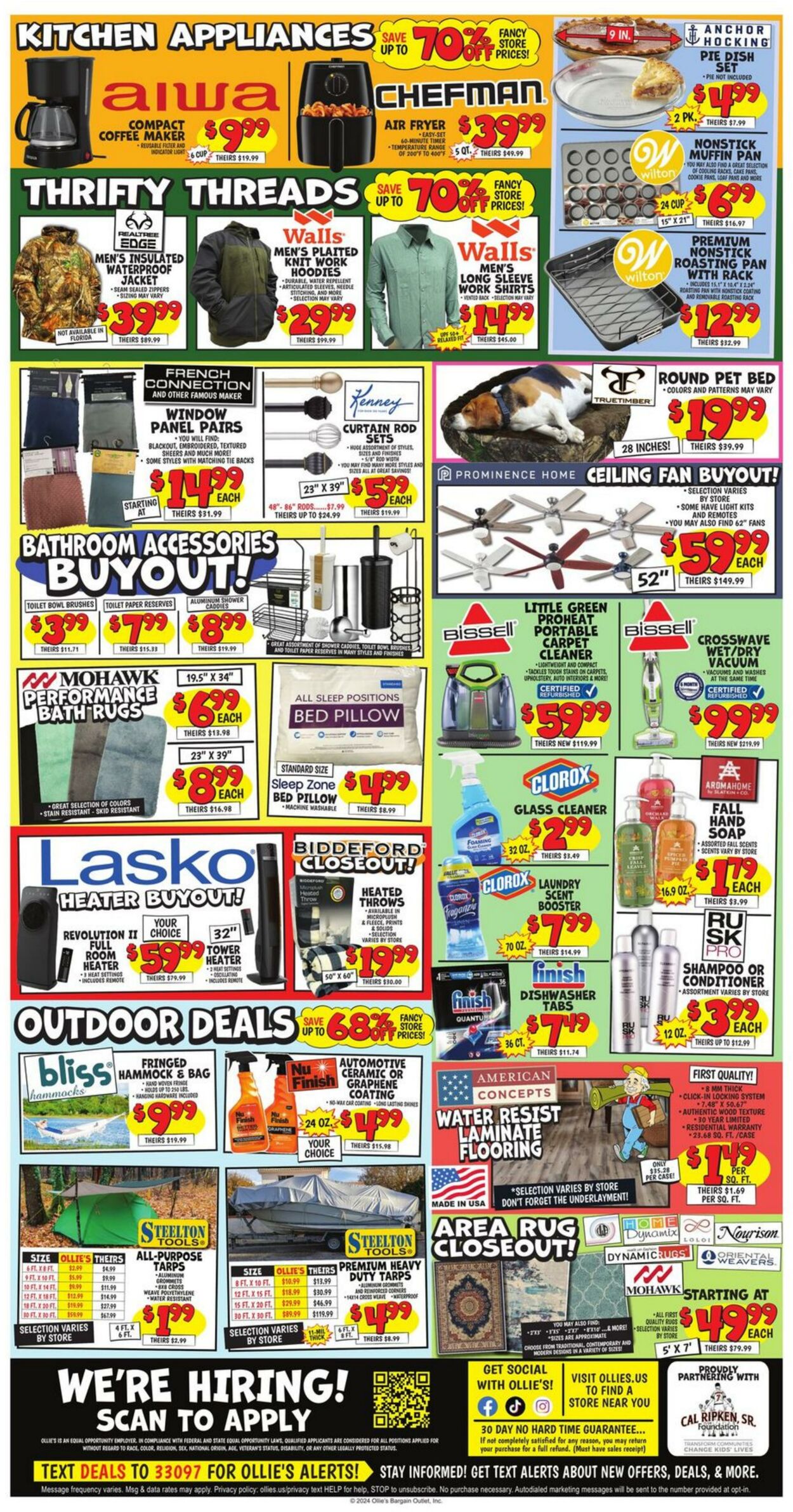 Weekly ad Ollie's 09/12/2024 - 09/18/2024