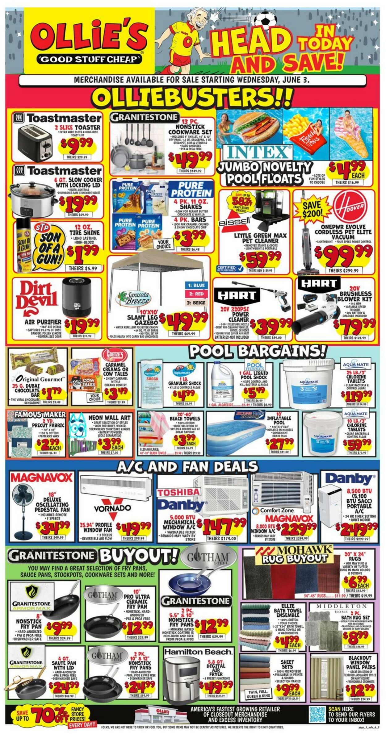 Weekly ad Ollie's 06/03/2026 - 06/10/2026