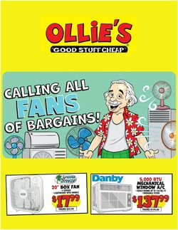 Weekly ad Ollie's 06/20/2025 - 06/24/2025