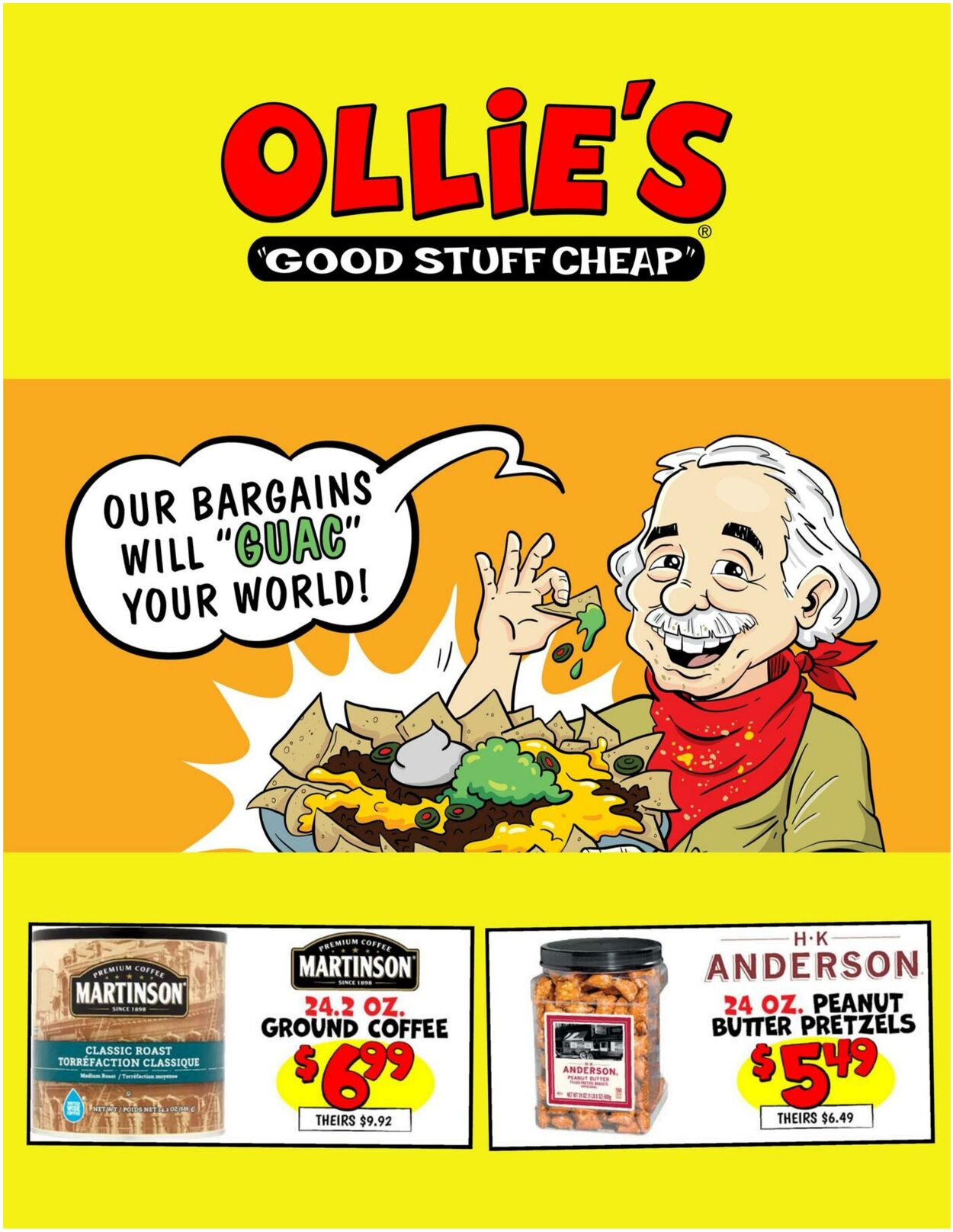 Weekly ad Ollie's 06/06/2025 - 06/11/2025