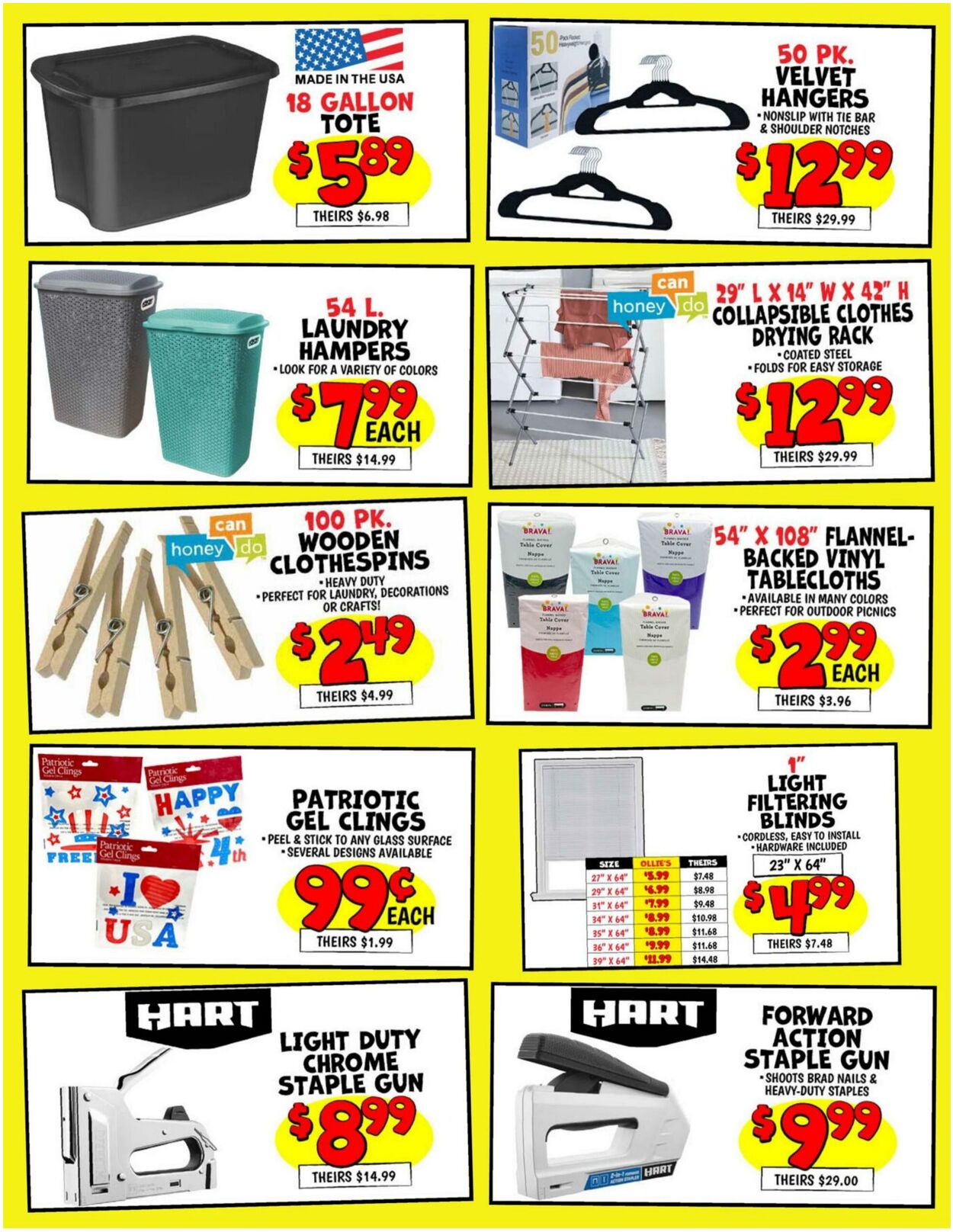 Weekly ad Ollie's 06/06/2025 - 06/11/2025
