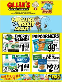 Weekly ad Ollie's 08/04/2022-08/09/2022