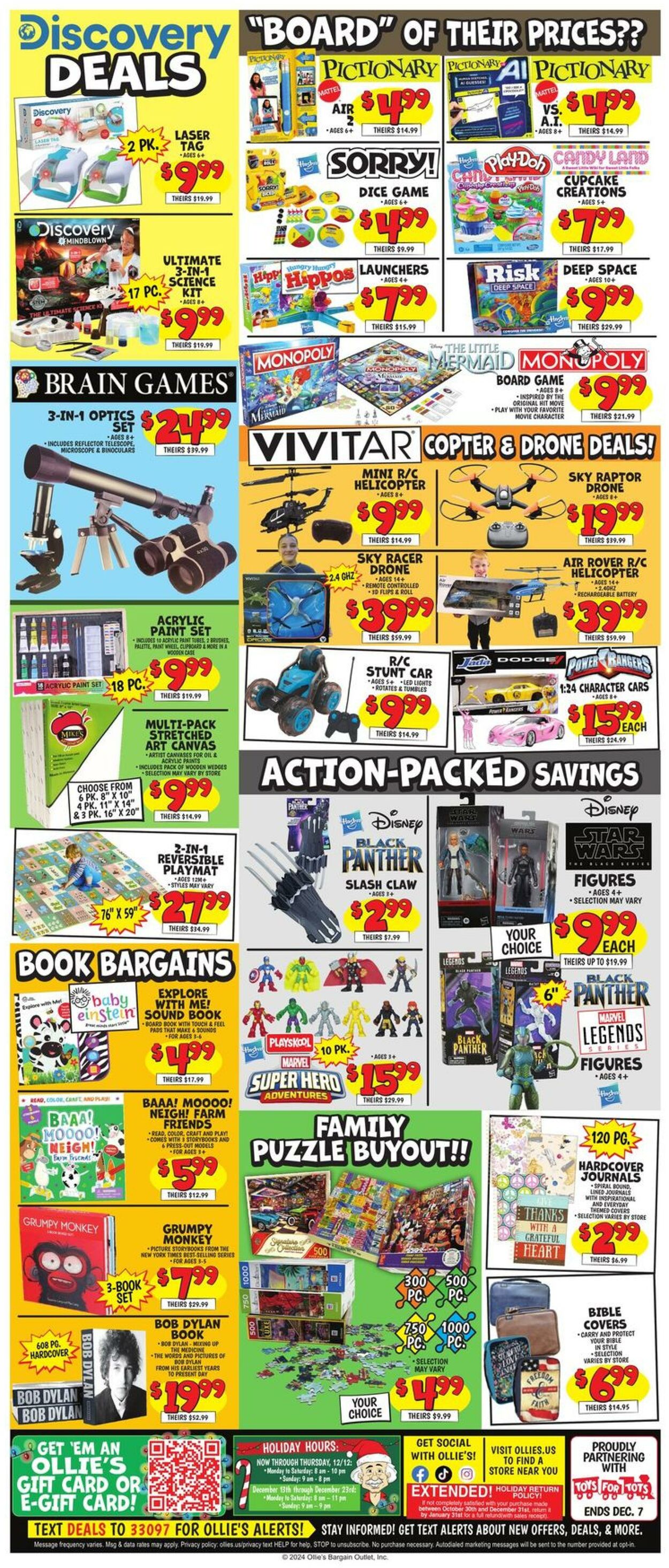 Weekly ad Ollie's 12/05/2024 - 12/11/2024