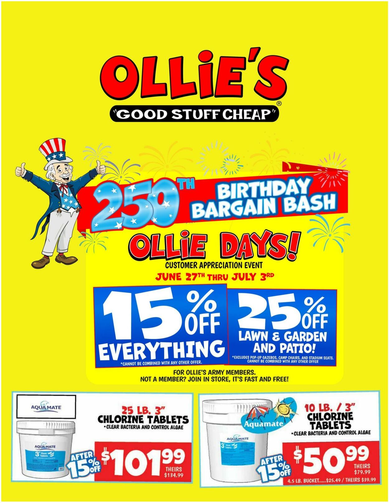 Weekly ad Ollie's 06/29/2026 - 07/05/2026