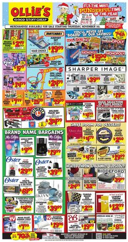 Weekly ad Ollie's 11/30/2023 - 12/06/2023