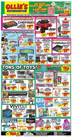 Weekly ad Ollie's 10/24/2024 - 10/29/2024