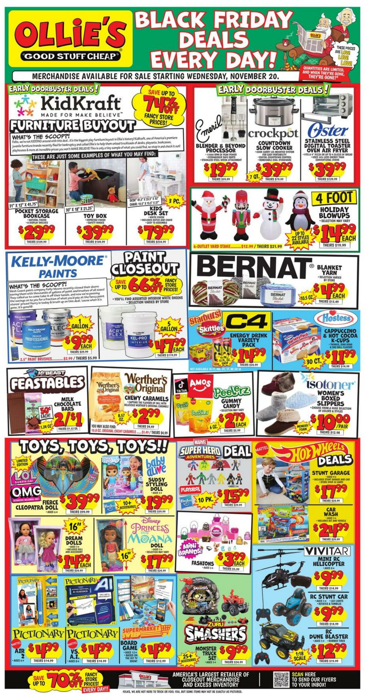 Weekly ad Ollie's 11/20/2024 - 11/27/2024