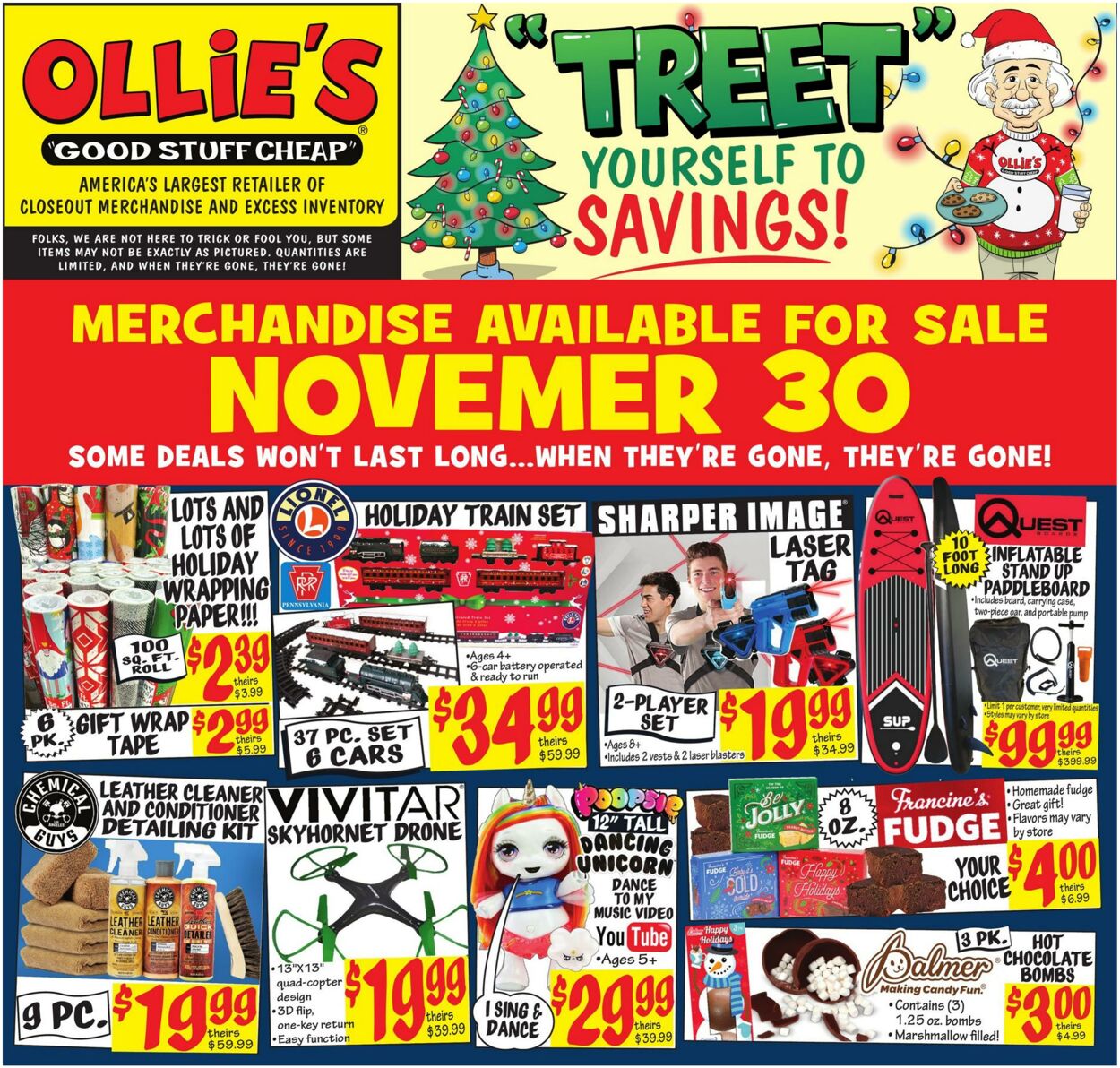 Weekly ad Ollie's 11/30/2022-12/06/2022