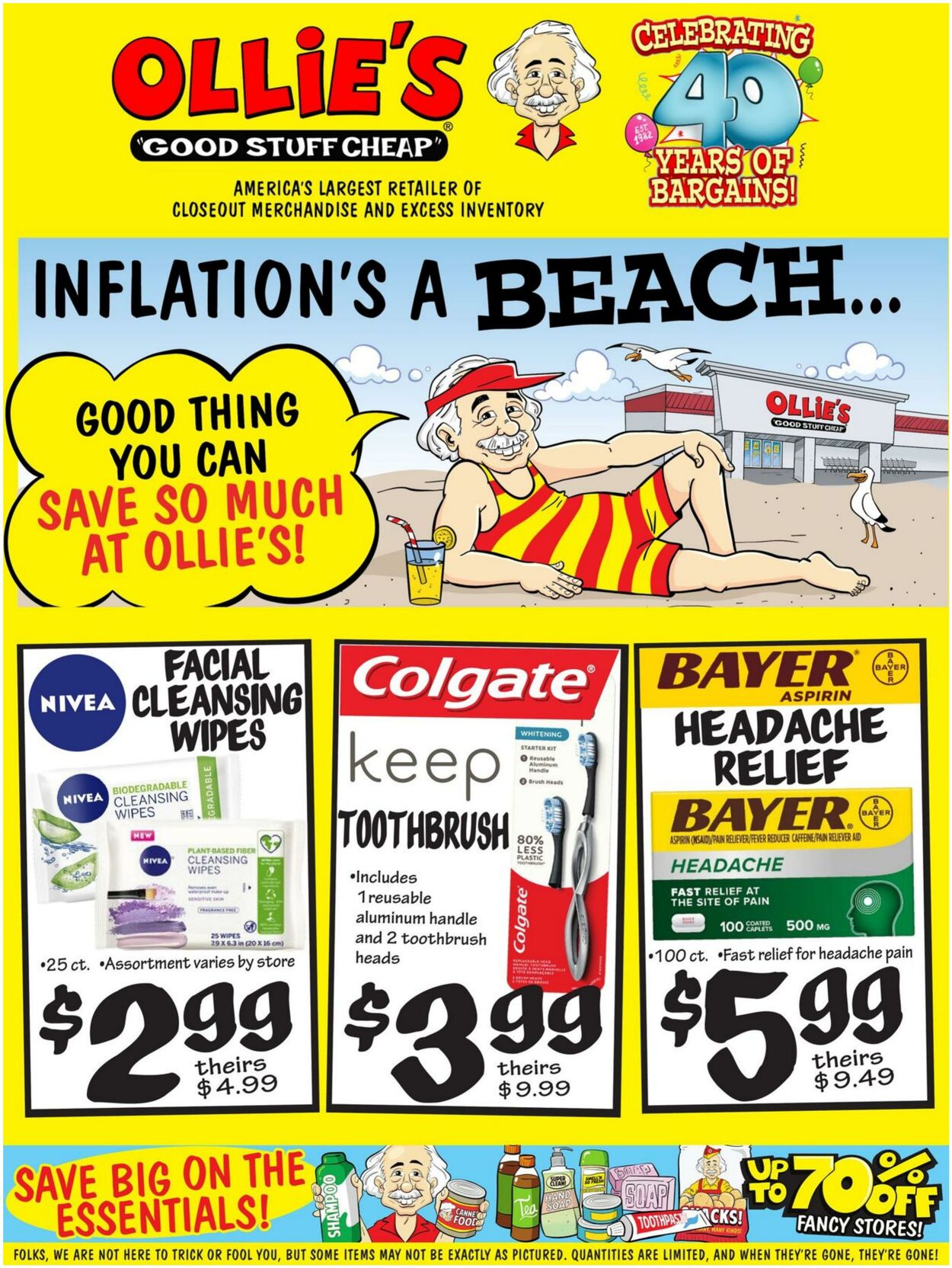 Weekly ad Ollie's 06/24/2022 - 06/25/2022