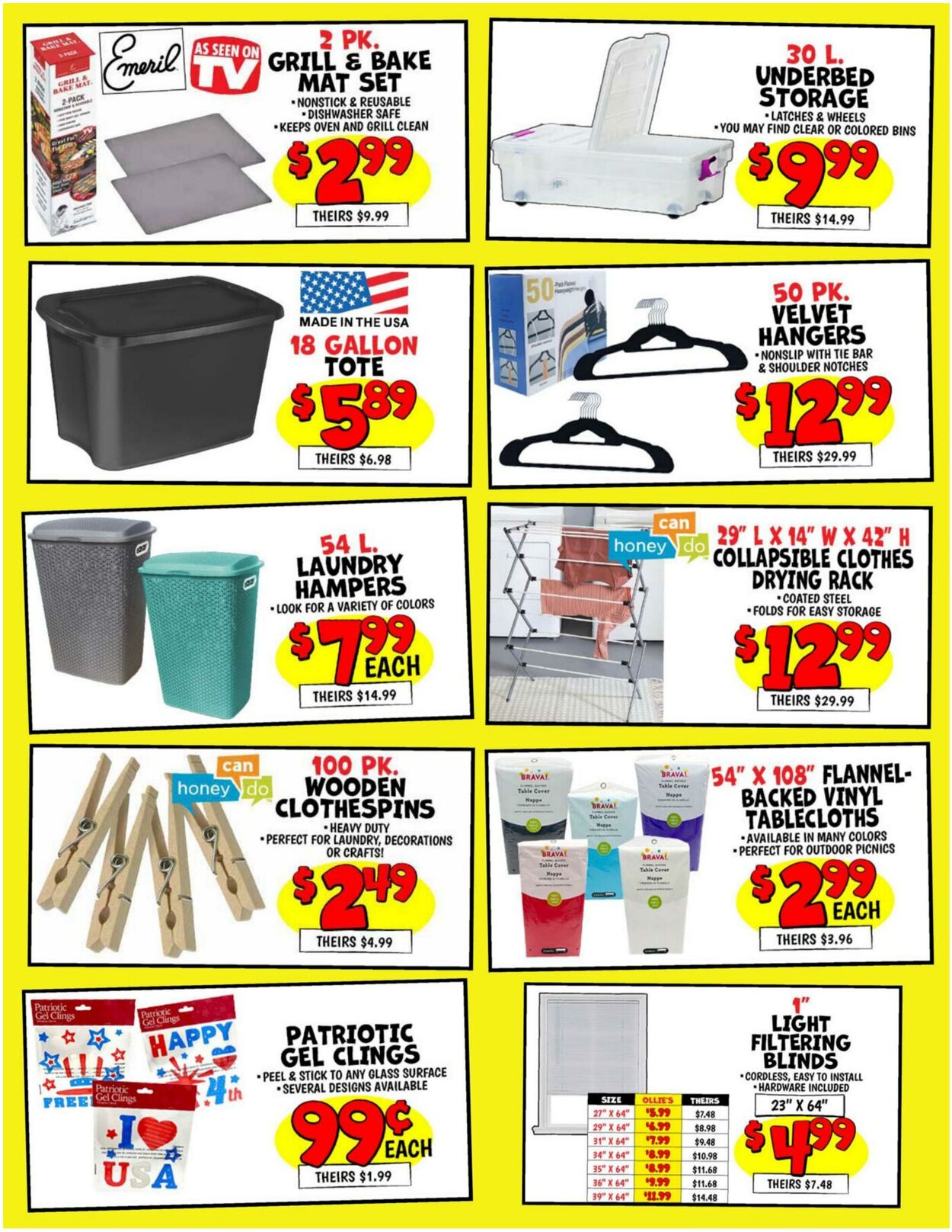 Weekly ad Ollie's 06/06/2025 - 06/11/2025