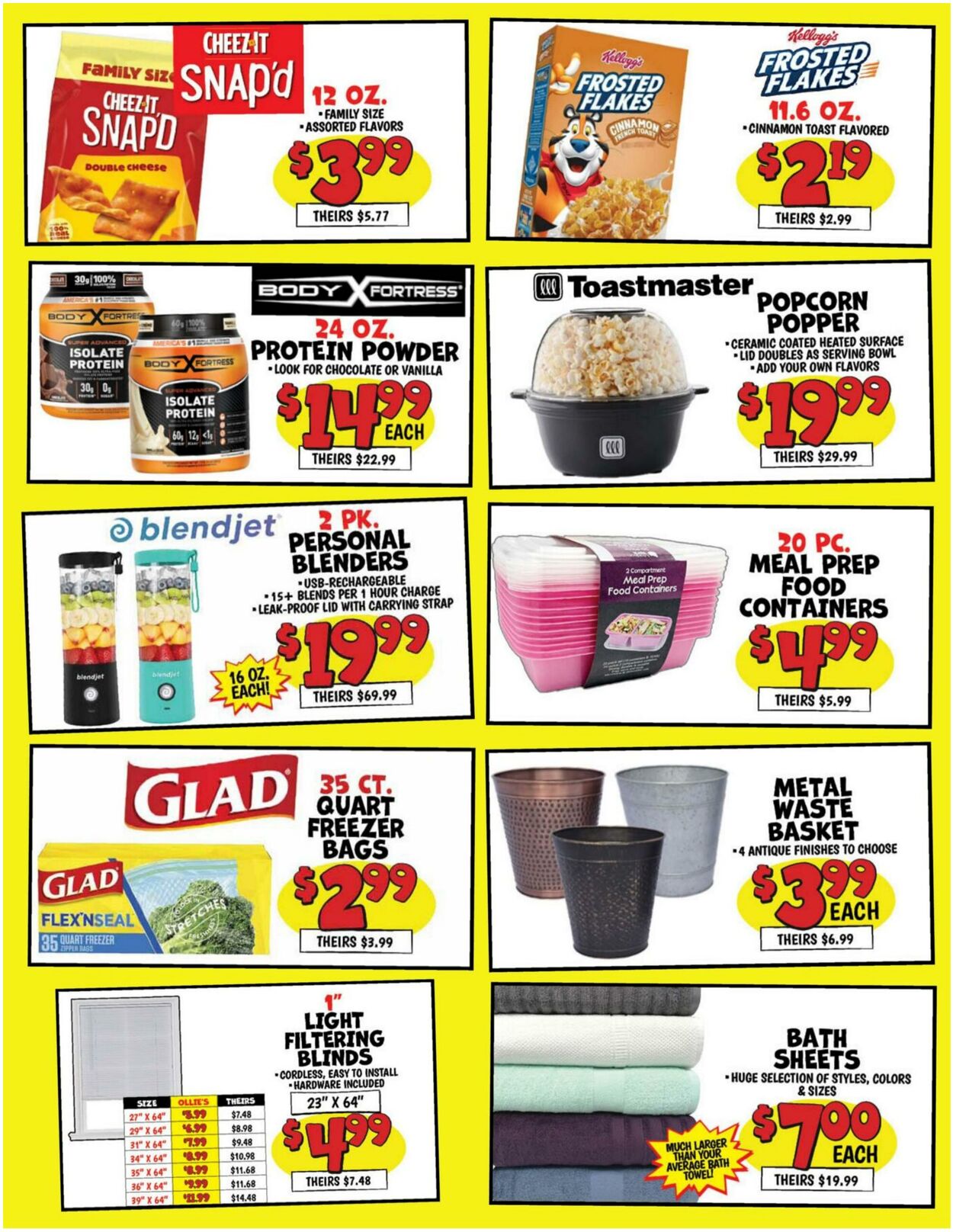 Weekly ad Ollie's 07/07/2025 - 07/16/2025