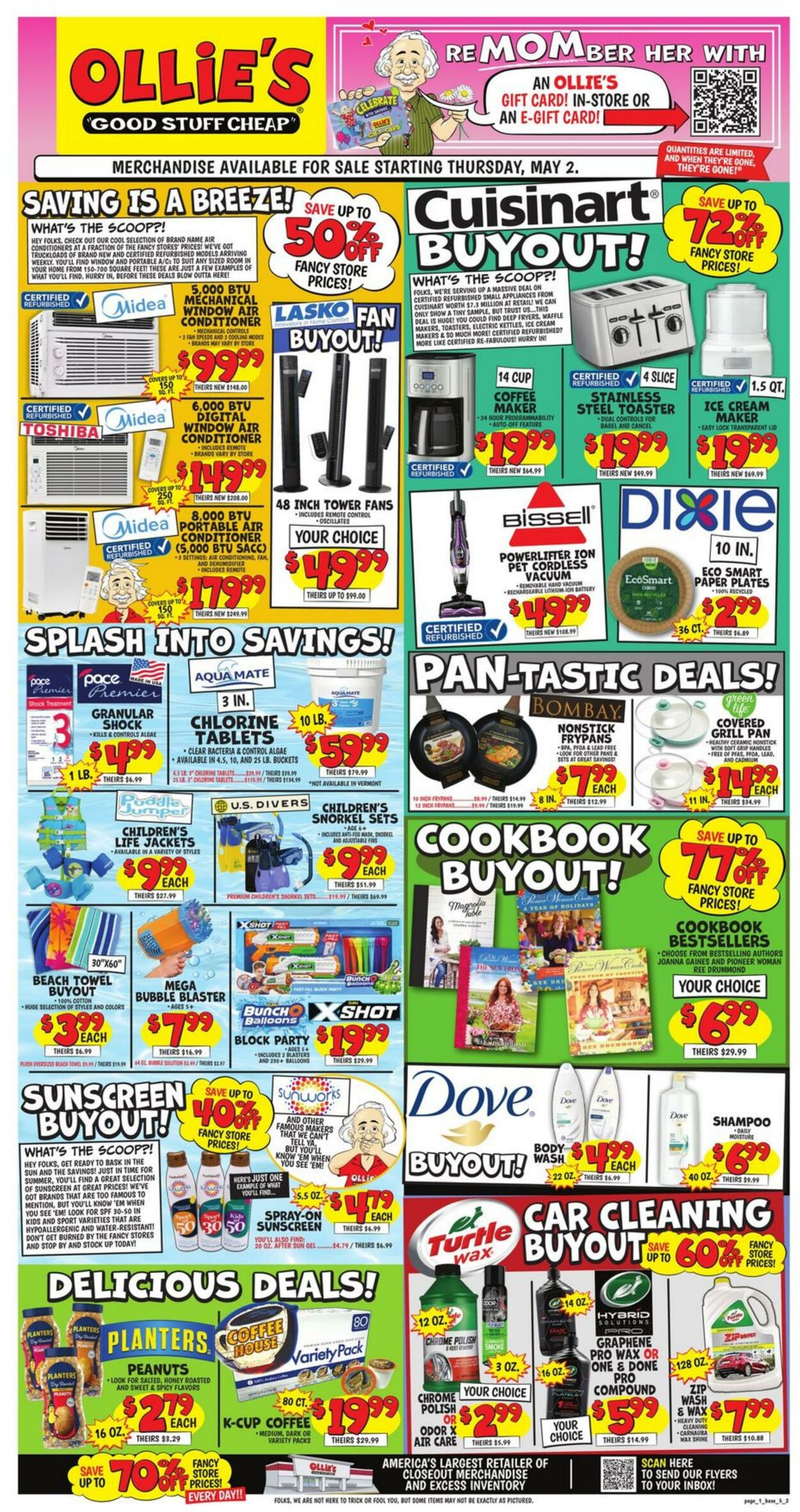 Weekly ad Ollie's 05/02/2024 - 05/08/2024