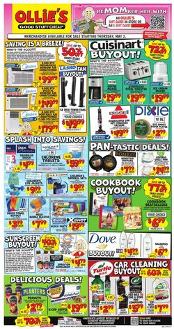 Weekly ad Ollie's 05/02/2024 - 05/08/2024