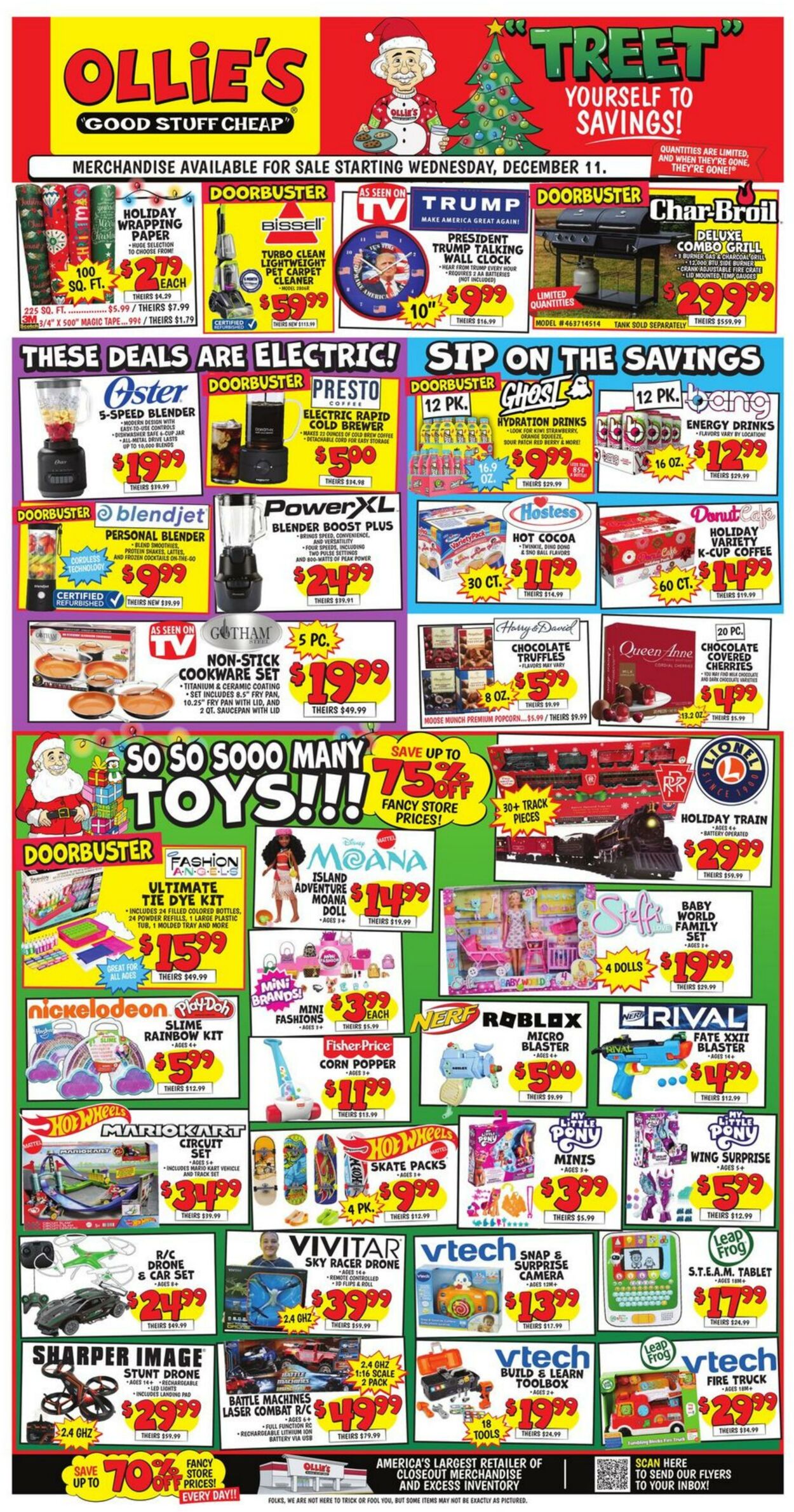 Weekly ad Ollie's 12/11/2024 - 12/18/2024