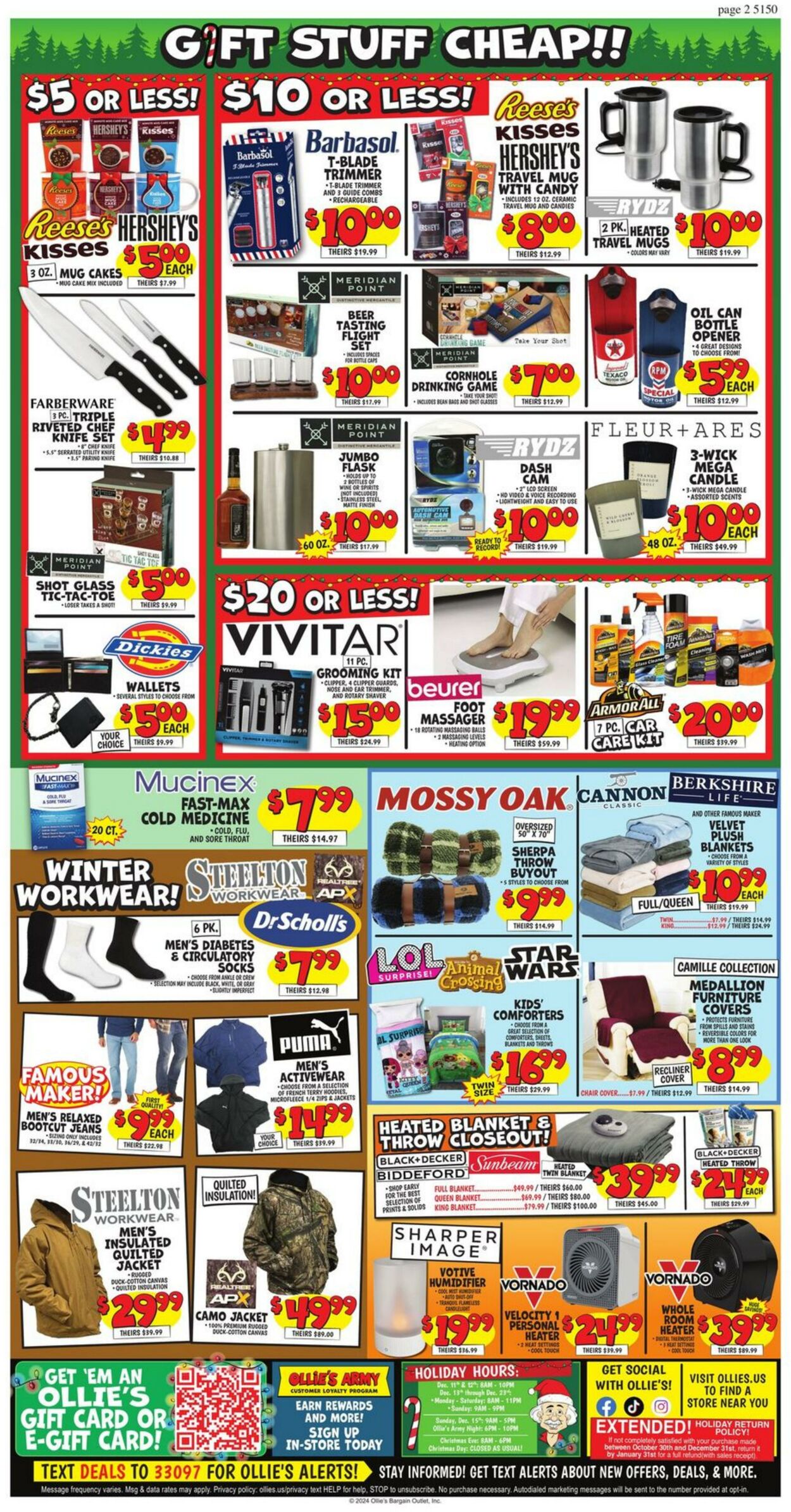 Weekly ad Ollie's 12/11/2024 - 12/18/2024