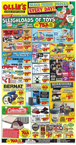 Weekly ad Ollie's 11/08/2023 - 11/15/2023