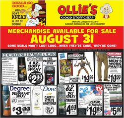 Weekly ad Ollie's 08/31/2022-09/06/2022
