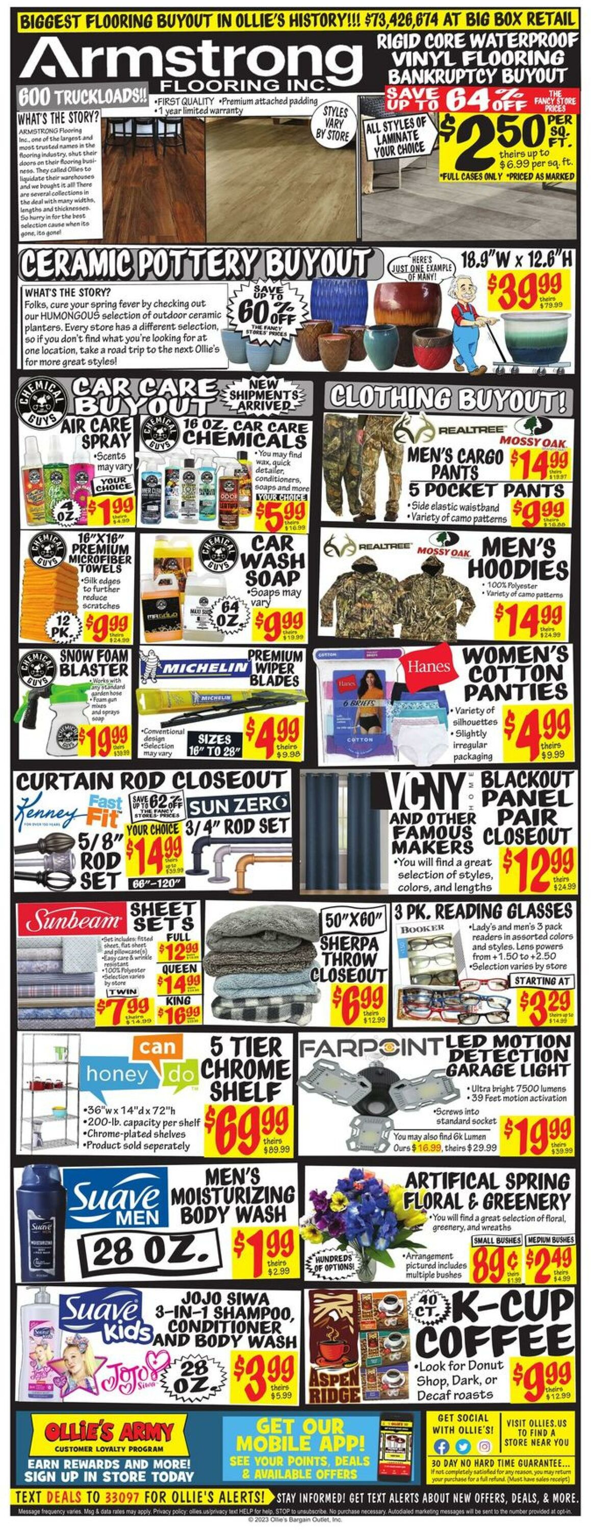 Weekly ad Ollie's 03/02/2023 - 03/08/2023