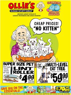 Weekly ad Ollie's 08/02/2022-08/09/2022