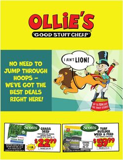 Weekly ad Ollie's 06/09/2022 - 06/15/2022