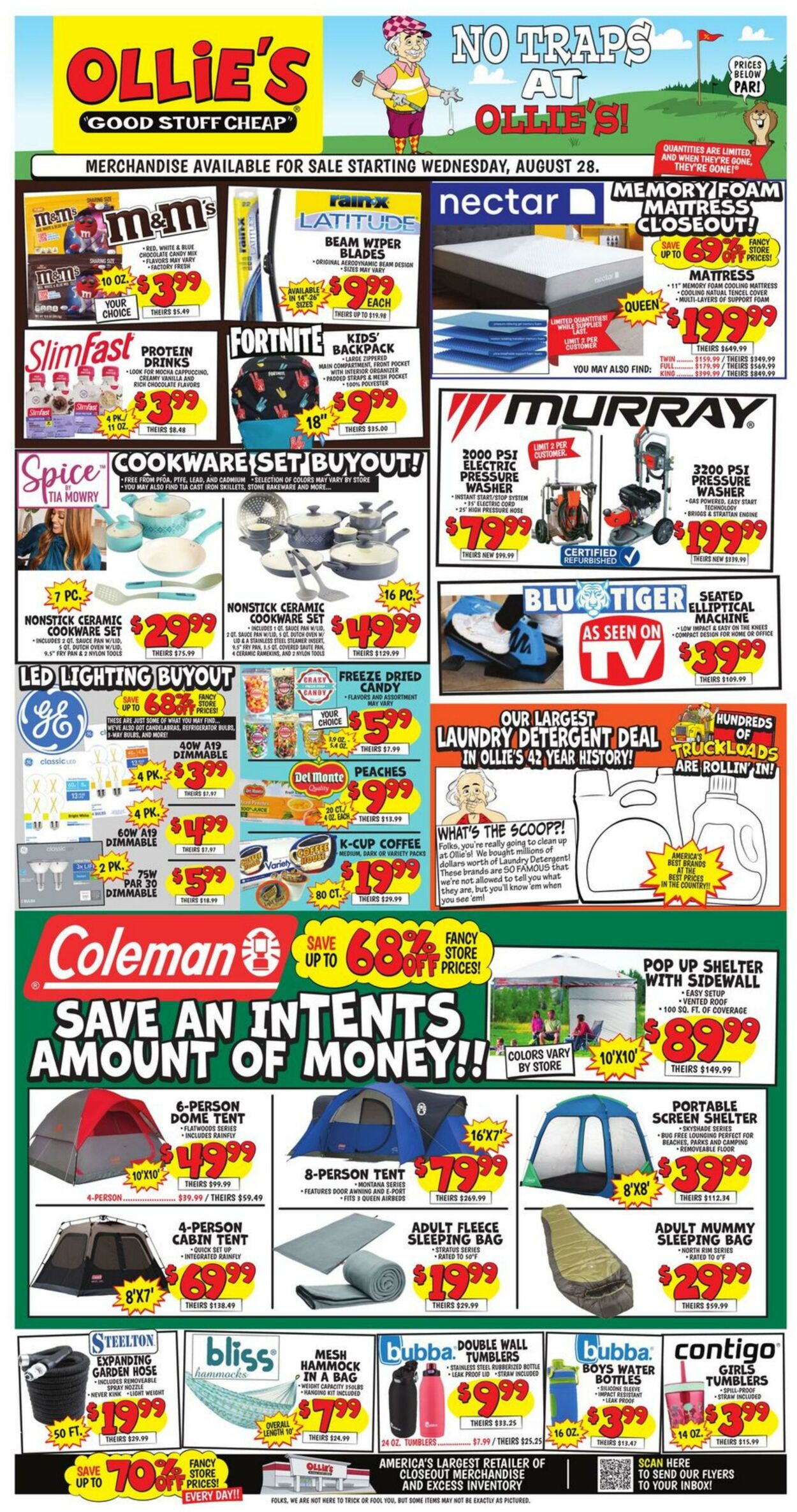 Weekly ad Ollie's 08/28/2024 - 09/04/2024