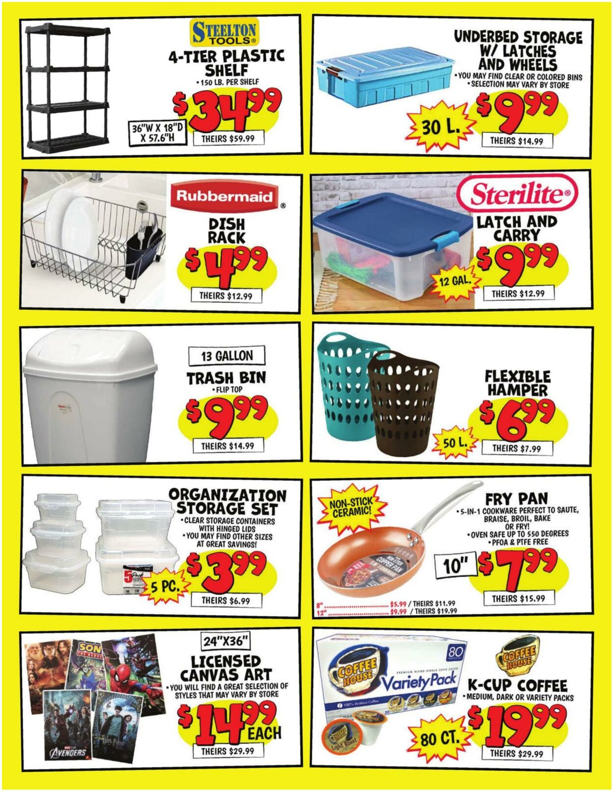 Weekly ad Ollie's 08/09/2024 - 08/14/2024