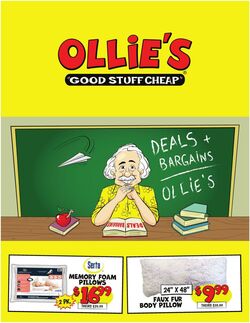 Weekly ad Ollie's 08/09/2024 - 08/14/2024