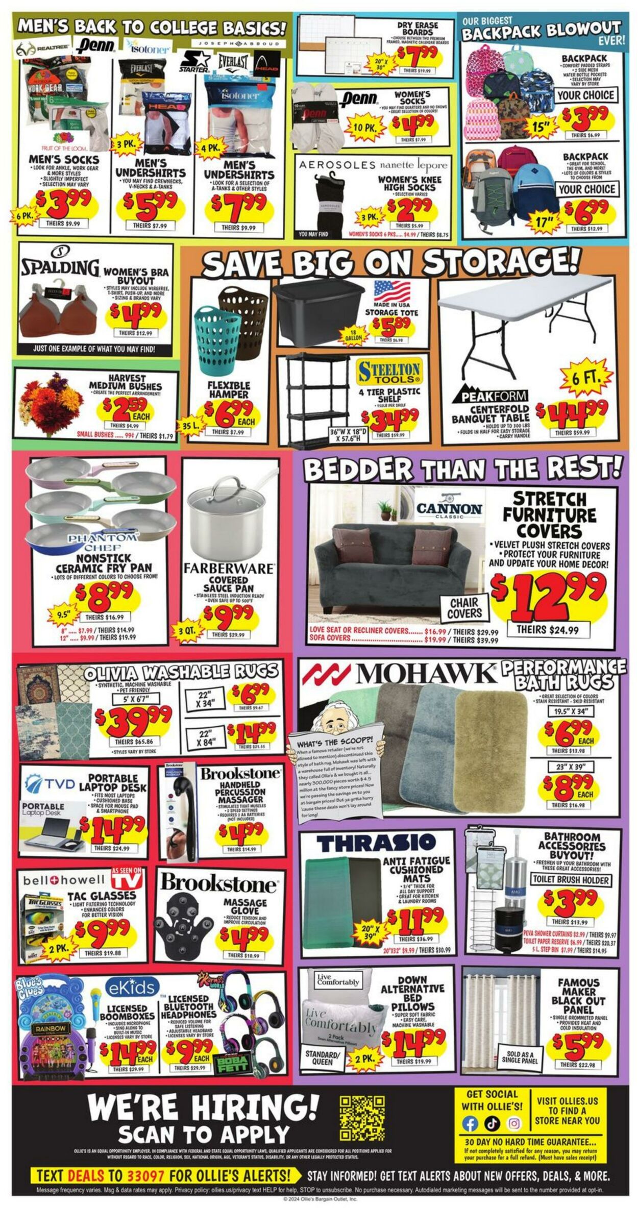 Weekly ad Ollie's 08/14/2024 - 08/21/2024