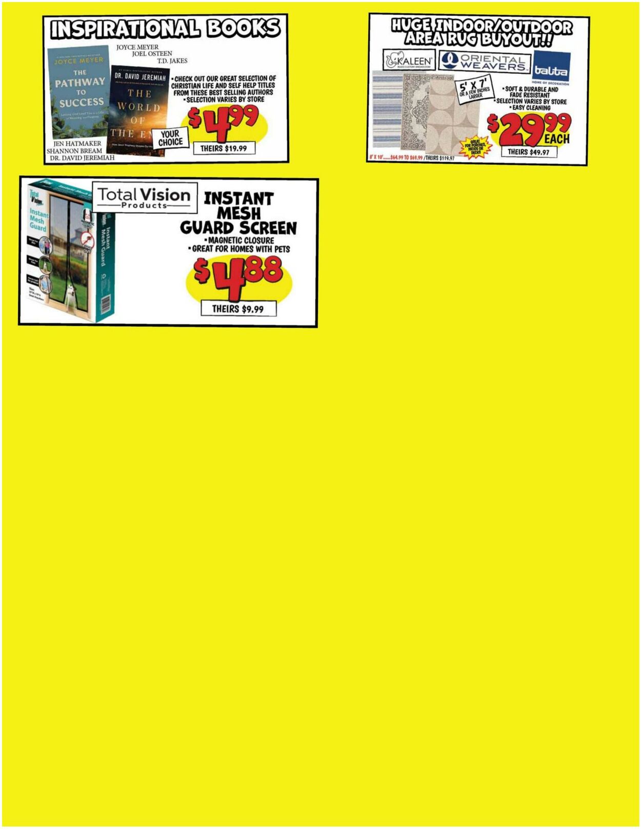 Weekly ad Ollie's 07/02/2025 - 07/09/2025